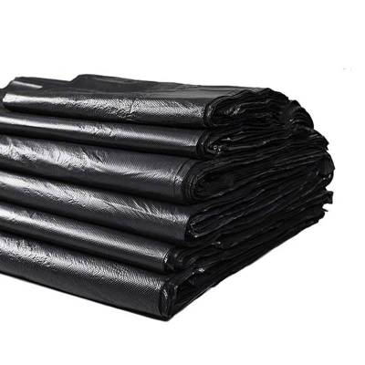 豫众诺 黑色平口垃圾袋 1100*800mm/5丝 个