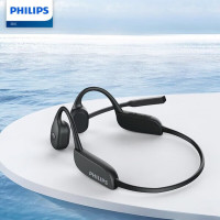 飞利浦(PHILIPS)TAN5609 骨传导蓝牙耳机旋转麦杆黑色