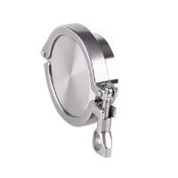 盛京联硕304不锈钢盲板卡箍套装Φ204卡盘217套