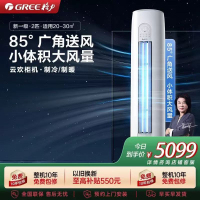 [格力官方旗舰店]格力空调云欢新能效2匹变频冷暖柜机空调 KFR-50LW/NhGr1Bt 家用冷暖低音 新一级能效