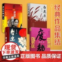 [正版]F 经典作品4件套 白鹿原+废都+暂坐+遥远的救世主 经典文学小说书籍抖音 长篇小说现当代经典文学名