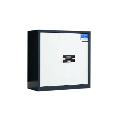 帅畅保密柜财务档案柜文件柜办公室资料储物柜保险柜矮柜灰白-电子密码锁