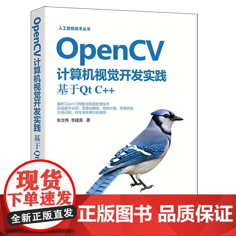 OpenCV计算机视觉开发实践 基于Qt C++ 人工智能技术丛书 朱文伟 李建英 清华大学出版社