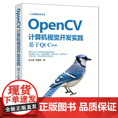 OpenCV计算机视觉开发实践 基于Qt C++ 人工智能技术丛书 朱文伟 李建英 清华大学出版社