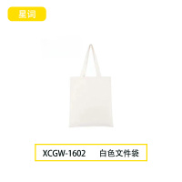 星词XCGW-1602 35*40cm 文件袋(计价单位:个)白色