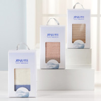 洁玉 涟漪长绒棉单条毛巾礼盒J0703-A 20*12*6cm/盒