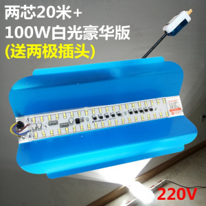 苏宁放心购 led碘钨灯卤钨灯50瓦千瓦棒1000w太阳灯工地灯工作灯户外超亮防水