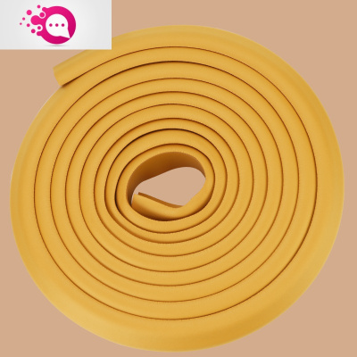 敬平家具防撞条小孩防摔头垫儿童护墙角包边防碰头撞头软包桌角保护贴木色10米=2条5米-加厚款-送胶带-