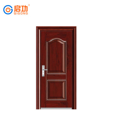 启功钢质防盗门单位小区住宅民房入户不锈钢防盗门平开门每套