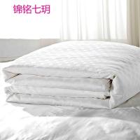 锦铭七玥 贡缎提花被面 100%桑蚕丝幼儿园儿童子母纯桑蚕丝被组合被