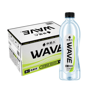 外星人WAVE电解质水600ml*15瓶整箱装淡柠檬风味饮料