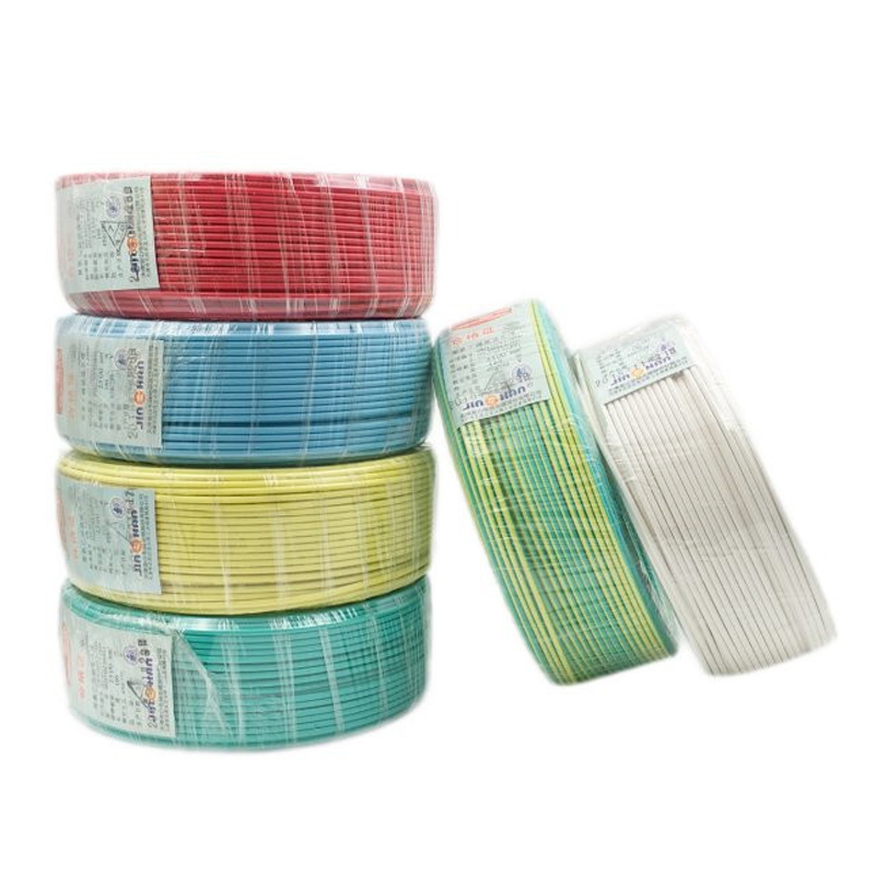 金山 电线 国标多股铜芯绝缘电线 bvr10平方