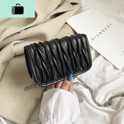 ins包包女2019新款潮百搭斜挎包限定洋气高级感网红链条包仙女包NEW LAKE女斜挎包
