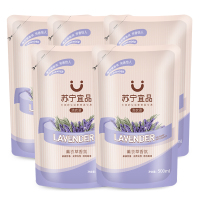 苏宁宜品 薰衣草袋装洗衣液500ML*10袋