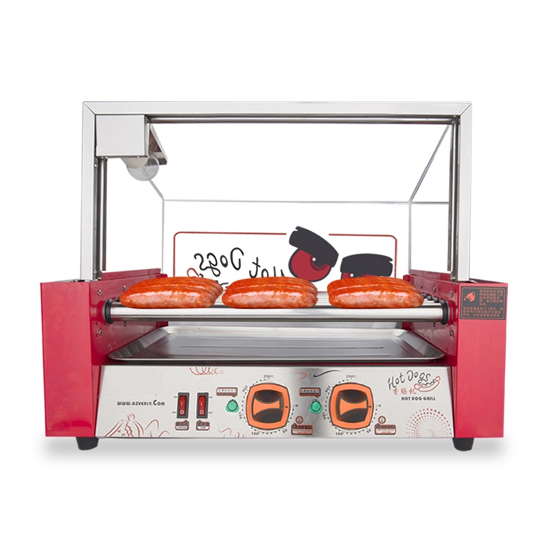 黄金蛋汇利烤肠机商用热狗机烤香肠机全自动小型火腿肠机器家用摆摊
