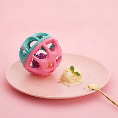 babycare婴儿手抓球0-1岁宝宝抓握训练手摇铃抚触觉感知球类玩具