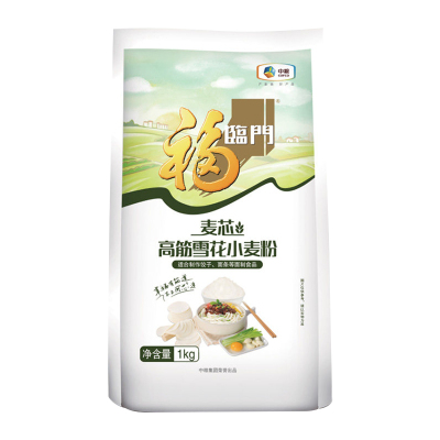 福临门面粉麦芯高筋雪花粉1kg特质一等家用小麦粉2斤做面包包饺子做面条