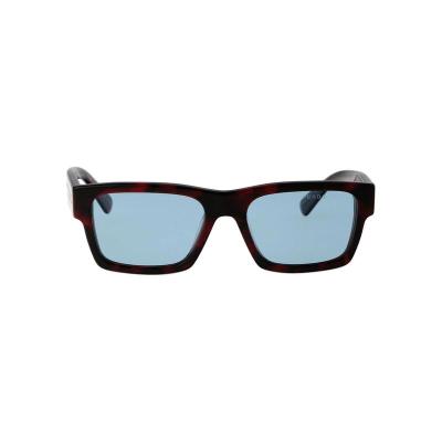 普拉达(PRADA)男士醋酸酯材质圆顶型太阳镜休闲百搭配饰眼镜 花色