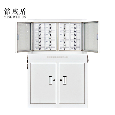 铭威盾手机信号考场会议室专用手机柜电子产品存放柜寄存柜带锁组合款32格350*776*1215