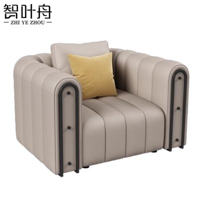 智叶舟沙发单人位100*80*75cm张
