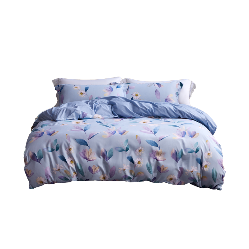 水星家纺 尚·清香雅苑 四件套适用1.5米床适配200*230cm被芯