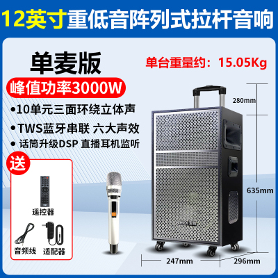 夏新(AMOI)户外音响OK-11 双麦版