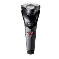 飞利浦(PHILIPS)剃须刀电动 便携式刮胡刀 进口三刀头全身水洗1小时快充 送男友老公父亲生日礼物 S1113/02