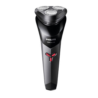 飞利浦(PHILIPS)剃须刀电动 便携式刮胡刀 进口三刀头全身水洗1小时快充 送男友老公父亲生日礼物 S1113/02