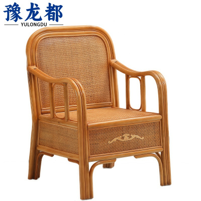 豫龙都 藤编沙发 单人张