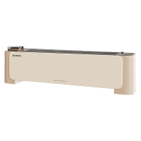 艾美特(AIRMATE)踢脚线取暖器石墨烯加热2200W家用移动地暖浴室电暖器节能定时 HD22-SRU76 语音+触控