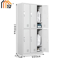 汐更衣柜六门台