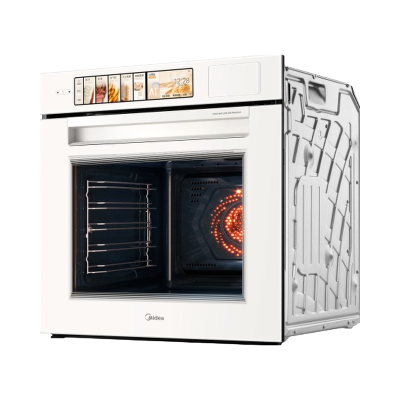 美的[AI语音交互]78L大容量灵眸嵌入式蒸烤箱一体机E7 温湿双控纯平全嵌 AI智慧蒸烤炸炖4合1体S70E7