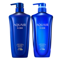 水之密语(AQUAIR)净润臻养洗发露洗发水(倍润型+控油型)600ml*2