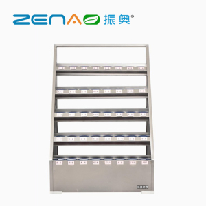 振奥 员工不锈钢水杯柜钢制水杯架车间工厂不锈钢水杯放置柜活动室 201材质/台(1250x850x590mm 不锈钢40