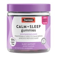 Swisse 镇静安眠软糖 60粒 1瓶装 sleep植物精华安睡压力失眠无褪黑素 澳洲进口