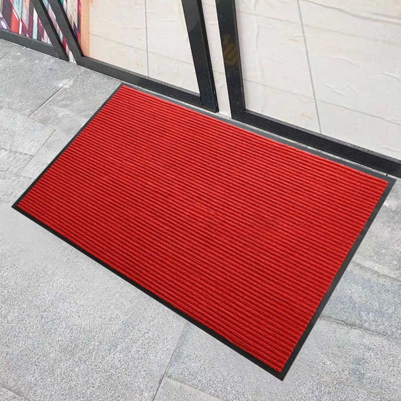 条纹的商铺迎宾入户地毯进门防滑吸水条纹酒店门口地垫 2*5米