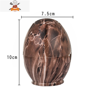 创意牙签盒餐厅家用个性牙签筒自动弹出可爱按压式牙签罐北欧ins 敬平 灰色