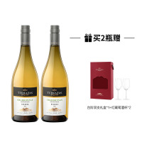 台阶安第斯山脉典藏霞多丽白葡萄酒 2瓶装