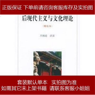 后现代主义与文化理论(美)杰姆逊北京大学出版社9787301032657