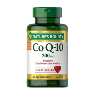 自然之宝NATURE'S BOUNTY辅酶Q10软胶囊80粒200mg升级版 美国原装进口 护心强动力