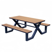 悦兴诚休闲桌椅120*60*75cm套