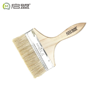 启盟猪鬃油漆刷猪毛刷子加厚6寸QM-80086\把
