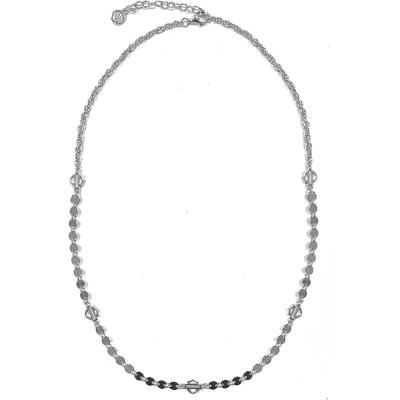 Harley Davidson女款小圆盘项链经典雕刻设计可调节链长