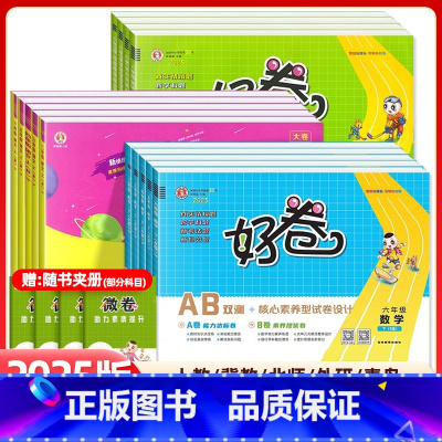 语文[人教版] 一年级下 [正版]2025版荣德基小学好卷一二三四五六年级上册下册语文数学英语人教冀教北师外研版期中期末
