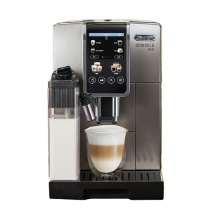 德龙(Delonghi)家用全自动咖啡机意式美式全触摸中文彩屏显示15Bar泵压原装进口 D9 Max