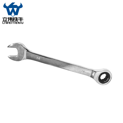 立伟铁牛棘轮扳手14mm 把