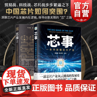 芯事1+2 洞察芯片产业发展趋势读懂芯片产业半导体上海科学技术出版社集成电路行业发展