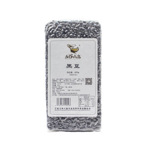 五谷六盘真空黑豆400g/袋