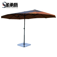 圣承启 大型阳台伞 咖啡色 把