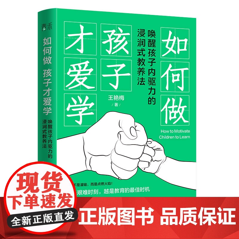 如何做 孩子才爱学 唤醒孩子内驱力的浸润式教学方法孩子教育家庭教育心理辅导王艳梅著天地出版社